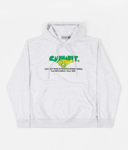 Carhartt Runner Hoodie - Ash Heather | Flatspot