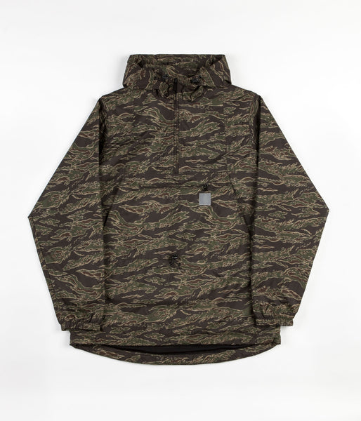 Carhartt Wilson Pullover Jacket Camo Tiger Laurel Flatspot
