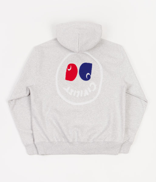 Carhartt x Civilist Logo Hoodie - Ash Heather | Flatspot