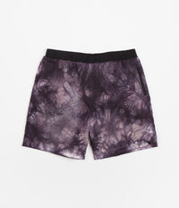 Carrier Goods Tie Dye Trail Runner Shorts in Purple