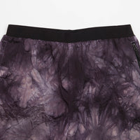 Carrier Goods Tie Dye Trail Runner Shorts in Purple thumbnail