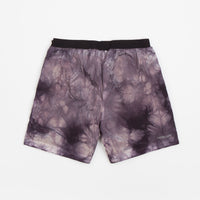 Carrier Goods Tie Dye Trail Runner Shorts in Purple thumbnail