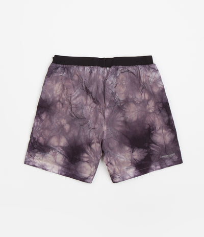 Carrier Goods Tie Dye Trail Runner Shorts - Purple