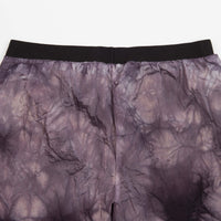 Carrier Goods Tie Dye Trail Runner Shorts in Purple thumbnail