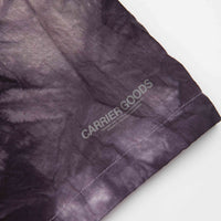 Carrier Goods Tie Dye Trail Runner Shorts in Purple thumbnail
