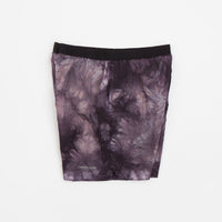 Carrier Goods Tie Dye Trail Runner Shorts in Purple thumbnail