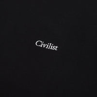 Civilist Mini Logo T-Shirt - Black thumbnail