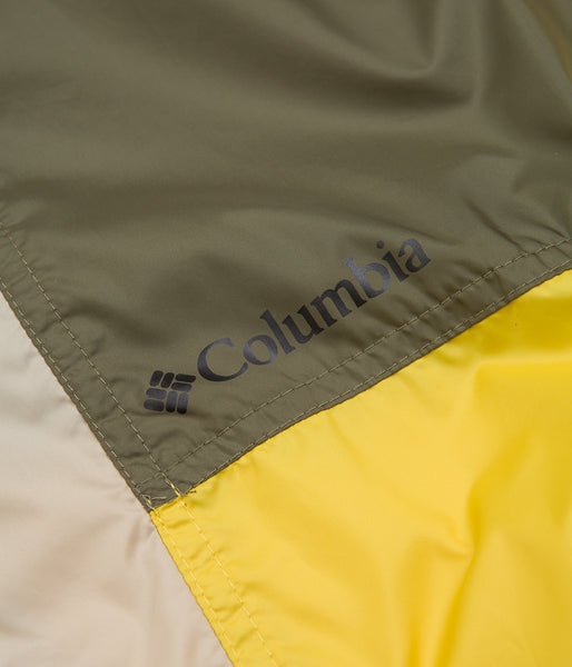 Columbia Flash Challenger Anorak - Golden Nugget / Stone Green