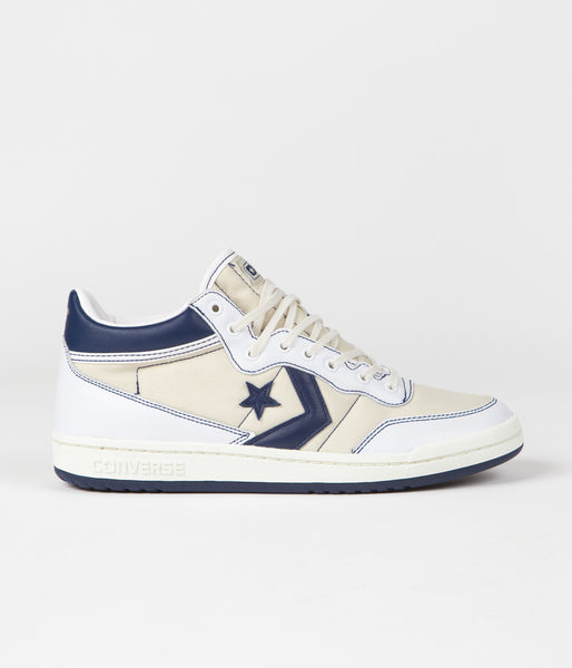 Converse Fastbreak Pro Sage Mid Shoes White Navy Egret