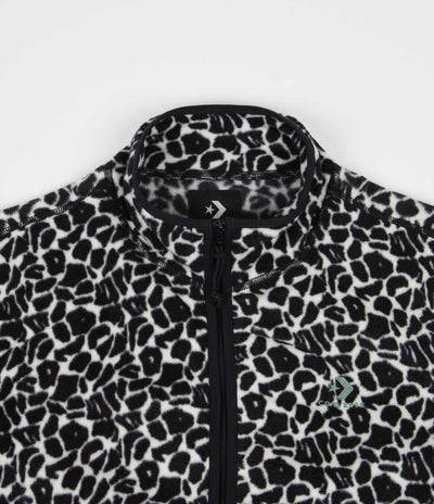 Converse Micro Fleece Jacket in Converse Black