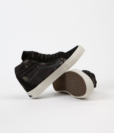 Vans Sk8-Hi Notchback (Defcon) Shoes in Black MultiCam