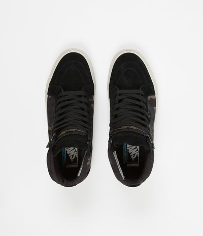 Vans Sk8-Hi Notchback (Defcon) Shoes in Black MultiCam