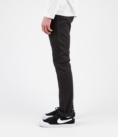 Dickies 803 Slim Skinny Work Pants - Black