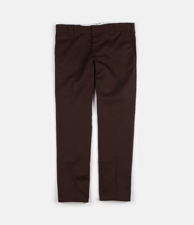Dickies 872 Slim Work Pants - Chocolate Brown