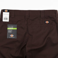Dickies 872 Slim Work Pants - Chocolate Brown thumbnail