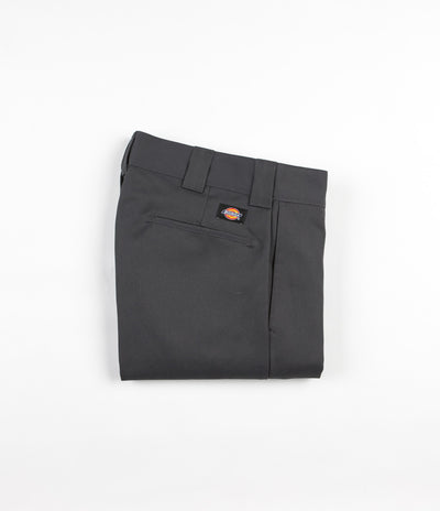 Dickies 873 Slim Straight Work Pants - Charcoal Grey