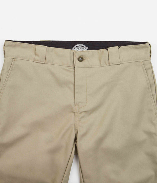 Dickies Flex Slim Fit Work Shorts Khaki Flatspot