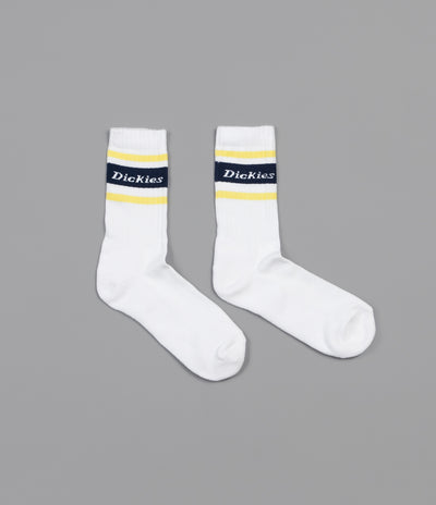 Dickies Madison Heights Socks 3 Pack - Blue / Pink / Yellow