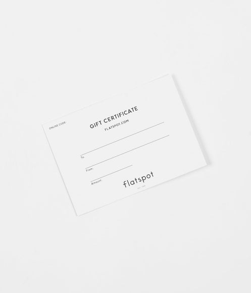 Flatspot E-Voucher - Multiple Values