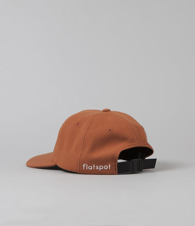 Flatspot Wool Polo Cap - Orange