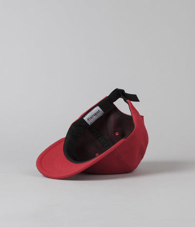 Flatspot Wool Polo Cap - Red