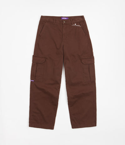 Fucking Awesome Contacts Baggy Cargo Pants in Dark Brown