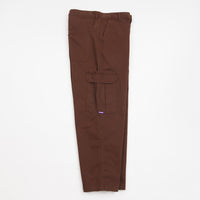 Fucking Awesome Contacts Baggy Cargo Pants in Dark Brown thumbnail