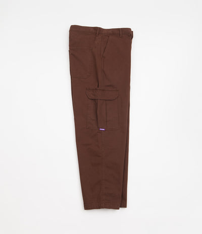 Fucking Awesome Contacts Baggy Cargo Pants in Dark Brown