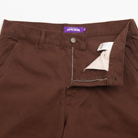 Fucking Awesome Contacts Baggy Cargo Pants in Dark Brown thumbnail