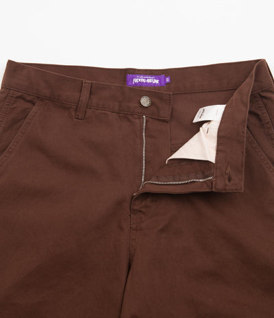 Fucking Awesome Contacts Baggy Cargo Pants in Dark Brown