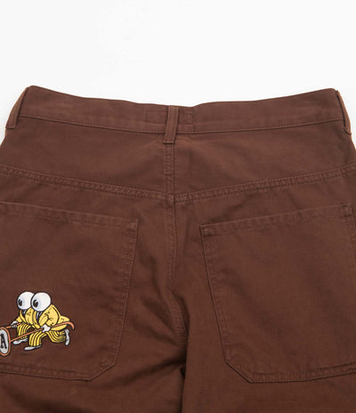 Fucking Awesome Contacts Baggy Cargo Pants in Dark Brown