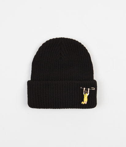 【日本限定モデル】  Fucking Awesome Flatspot | Black - Beanie Cuff Fuchiko 帽子