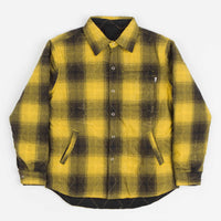 Fucking Awesome Lightweight Reversible Flannel Jacket - Yellow / Black thumbnail