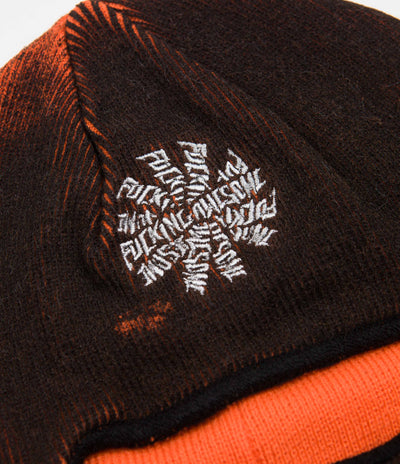 Fucking Awesome Spiral Balaclava in Orange