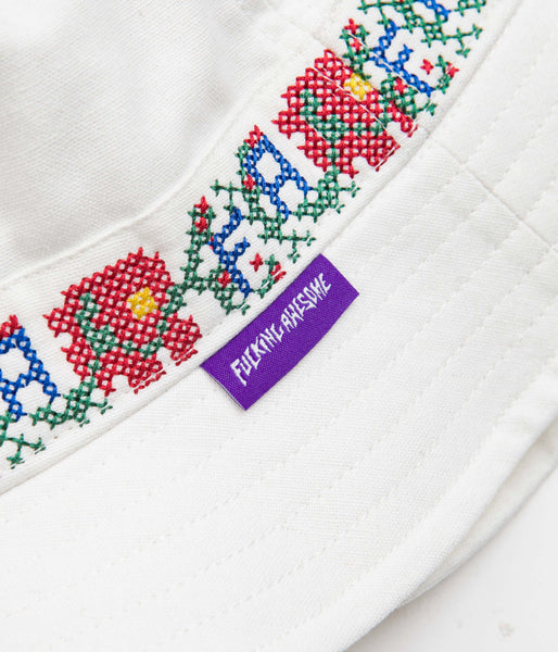 帽子 FUCKING AWESOME Sticker Logo Bucket Hat FUCKING AWESOME】Fucking Awesome Sticker Logo Bucket Hat ハット