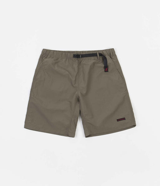 GRAMICCI ／SHELL PACKABLE BAKER SHORTS Gramicci Shell Packable Shorts - Ash Olive | flatspot