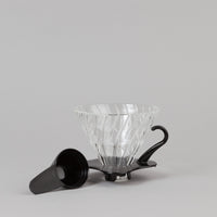 Hario V60 Glass Coffee Dripper - Black thumbnail