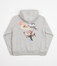 Helas Icare Hoodie in Heather Grey