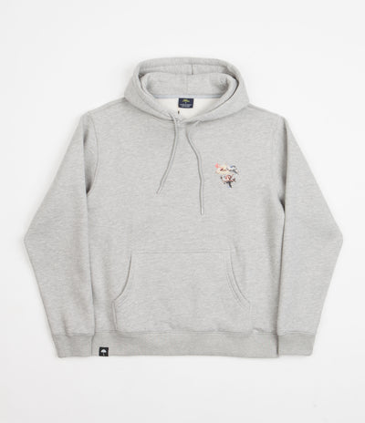 Helas Icare Hoodie in Heather Grey