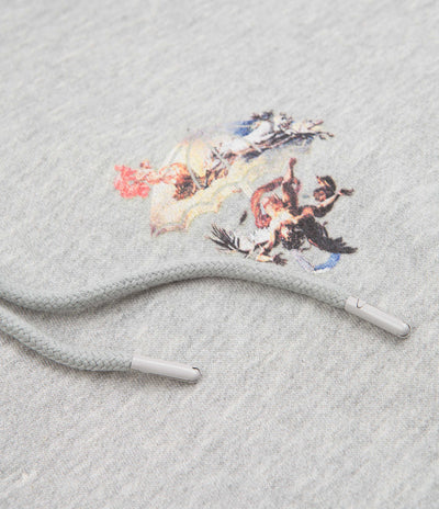 Helas Icare Hoodie in Heather Grey