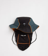 Helas Lime Bucket Hat in Black