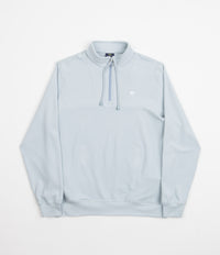 Helas Super Soft Quarter Zip Sweatshirt in Baby Blue