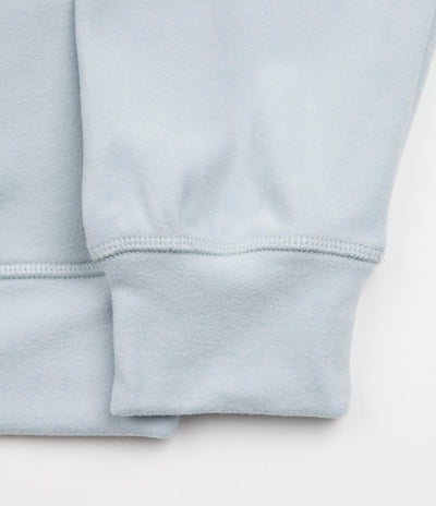 Helas Super Soft Quarter Zip Sweatshirt in Baby Blue