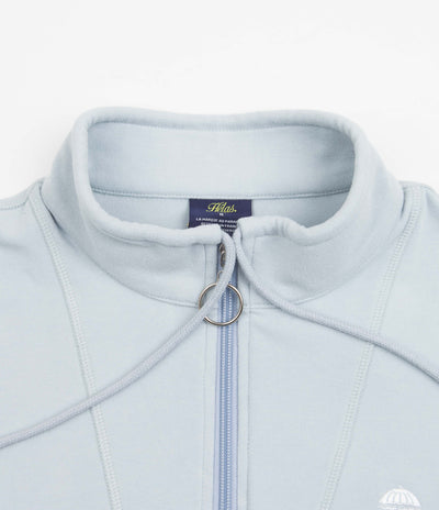 Helas Super Soft Quarter Zip Sweatshirt in Baby Blue