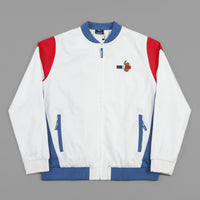 Helas Supporter Tracksuit Jacket in White thumbnail