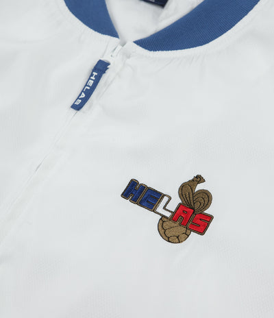 Helas Supporter Tracksuit Jacket in White