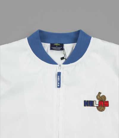 Helas Supporter Tracksuit Jacket in White