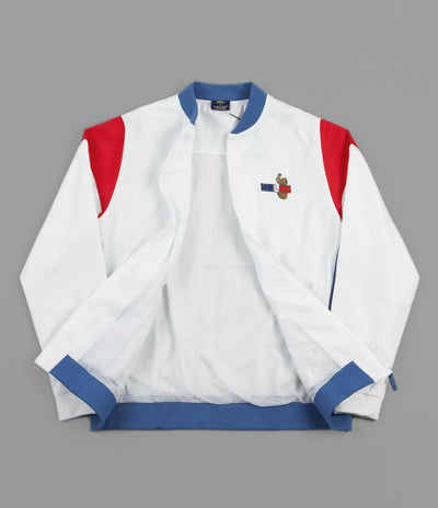 Helas Supporter Tracksuit Jacket in White