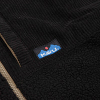 Kavu Cooper Fleece Vest in Black thumbnail