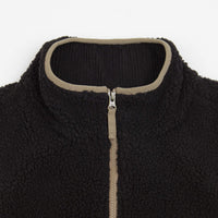 Kavu Cooper Fleece Vest in Black thumbnail